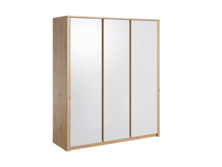 Kleiderschrank Stoffschrank Garderobenschrank 2 Kleiderstangen Modern