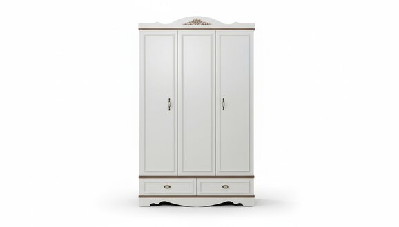 Kleiderschrank Luxus Klassischer Schrank Schlafzimmer Schränke Weiß Sofort