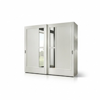 Kleiderschrank Schiebetüren Schlafzimmer Schrank Wand Schränke Holz Spiegel neu