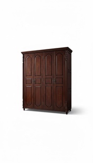 Kleiderschrank Schlafzimmer Holz Schrank Stil Schränke Möbel Barock