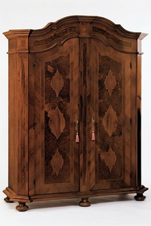 Kleiderschrank Schlafzimmer Schrank Wohnzimmer Massiv Holz Vaccari cav giovanni