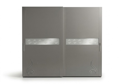 Kleiderschrank Schrank Luxus Schwebetüren Design Schränke Kleider Holz Möbel Neu