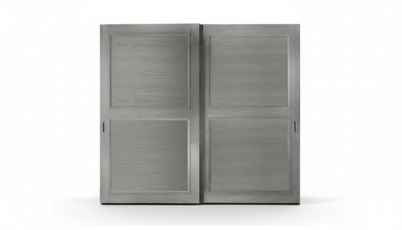 Kleiderschrank Schrank mit Schiebetüren Schränke Holz Modern Möbel Einrichtung