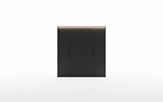 Kleiderschrank Schwarz Luxus Holz Schlafzimmer Elegantes Schrank Design Modern