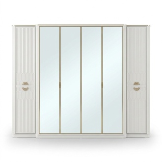 Kleiderschrank Spiegel Holzmöbel Schränke Italien für Schlafzimmer