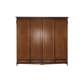 Kleiderschrank Vaccari cav giovanni Massivholz Schlafzimmerschrank Schränke Neu