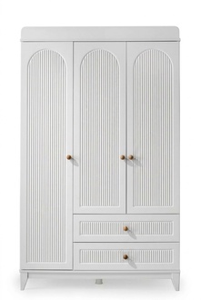 Kleiderschrank Weiß Elegantes Schlafzimmer Design Modern Möbel Luxus Neu