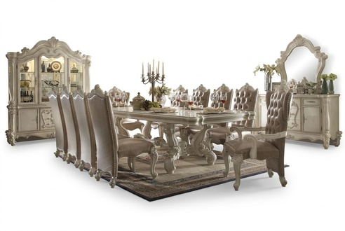 Königlicher Esstisch + 6x Stühle Komplettes Esszimmer Tisch Stuhl 7tlg.