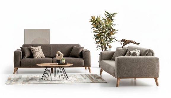 Komfortable 3+1 Sofagarnitur Modernes Wohnen & Entspannung in stilvollem Design