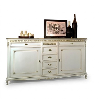 Kommode Anrichte Sideboard Braun Sideboards Massiv Holz Schrank Möbel Kommoden