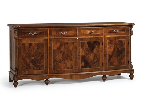 Kommode Klassischer Schrank Massivholz Möbel Italienische Einrichtung Sideboard