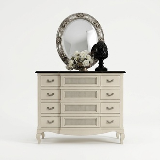 Kommode Luxus Anrichte Sideboard Art déco Stil Kommoden Italienische Luxus