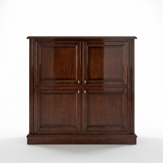 Kommode Luxus Schrank Kommoden Wohnzimmer Klassischе Design Braun