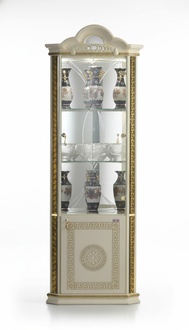 Kommode Regal Holz Vitrine Schrank Anrichte Schränke Klassische Eckvitrinen