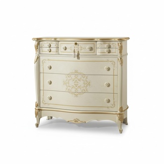 Kommode Schlafzimmer Kommoden Klassische Holz Sideboard Schrank Hochschrank Neu
