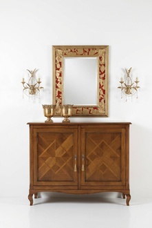 Kommode Schubladen Holz Sideboard Schrank Schränke Massiv Wohnzimmer