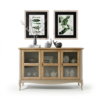 Kommode Sideboard Regal Schrank Regale Massiv Holz Möbel aus Italien Schränke