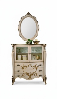 Kommode Sideboard Schrank Regale Italienische Möbel Barock Rokoko Regal