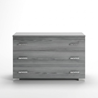 Kommode Spiegel Design Möbel Konsole Holz Schrank Garderobe Sideboard