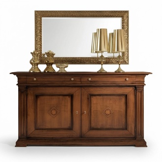 Kommode Wohnzimmer Kommode Schubladen Holz Sideboard Schrank