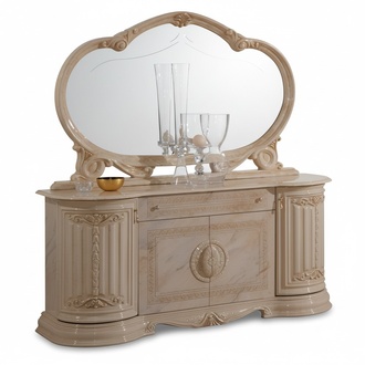 Kommoden Sideboards Wohnzimmer Anrichte Spiegel Italienische Möbel 2tlg.
