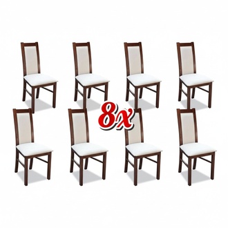 Komplett Gruppe Wohnzimmer 8x Stück Neu Esszimmer Stuhl Set Garnitur Lehn Stühle