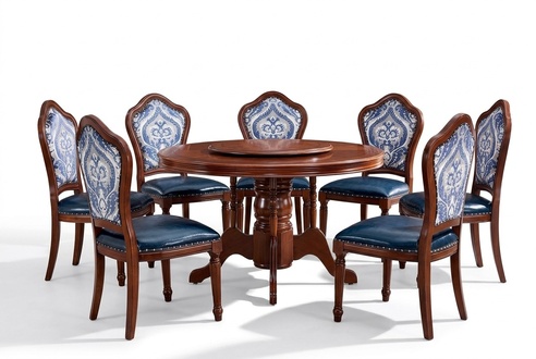 Komplett Set Esszimmer Gruppe Holz Stühle Essgarnitur Luxus Möbel 6