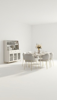 Komplette Esszimmer Garnitur Tisch 6x Lehnstuhl Stühle Luxus Essgruppe