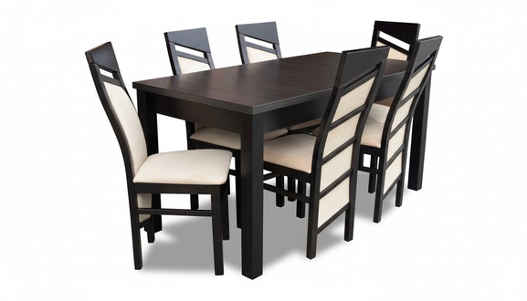 Komplette Esszimmer Garnitur Tisch 6x Lehnstuhl Stühle Luxus Essgruppe Set 7tlg