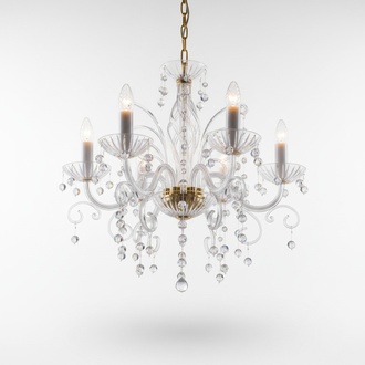 Kristall Kronleuchter Luster Hängeleuchte Leuchte Bohemia Lampe