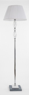 Kristall Stehlampe Standlampe Stand Luxus Leuchten Lampen Lampe Weiß