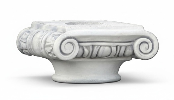 Krone für Säulen Säule Statuen Dekoration 15cm Stein Figuren Antik Stil