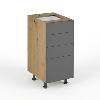 Küchenschubladenschrank Unterschrank Schubladenkommode Auszugsschrank