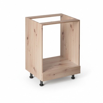 Küchenunterschrank Geräteunterschrank mit Sockelschublade Küchenschrank