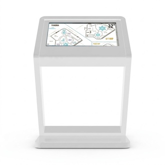 Kunden Informationssystem Kiosk Kundenstopp POI Display Aufsteller Terminal