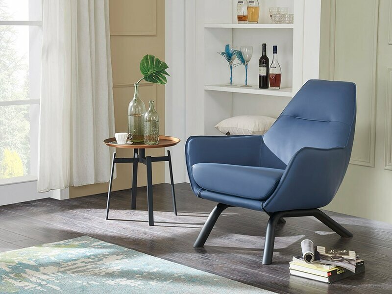 Design Couch Sofa Sitzer Stoff Lounge Club Polster Luxus Ohren Sitz Relax Sessel