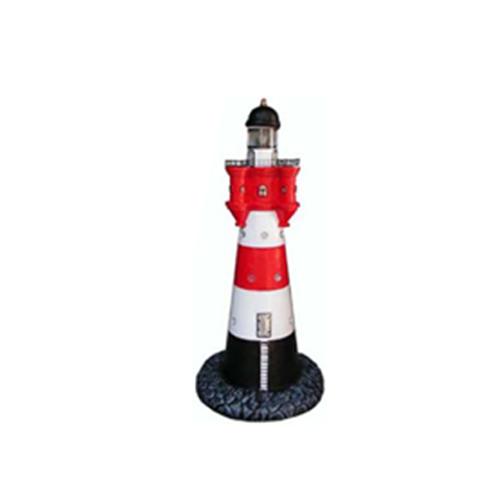 Skulptur Leuchtturm Haus Statue Garten Figuren 85cm Statuen Skulpturen