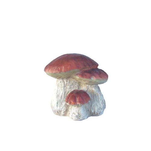 Skulptur Pilz Haus Statue Garten Figuren 25cm Statuen Skulpturen Figur
