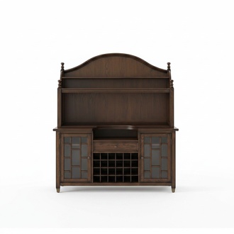 Landhaus Vitrinen Schrank Anrichte Kommode Weinschrank Regal Vitrine Schränke