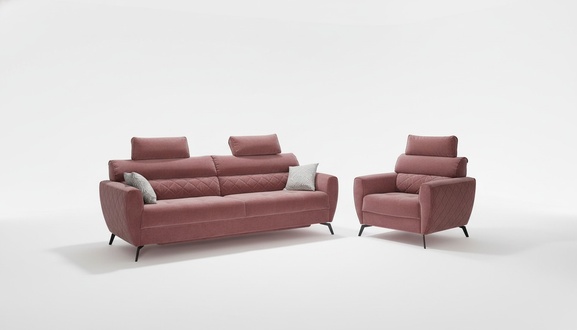 Leder Design Couch Polster Sitz Garnitur Garnituren 3+2+2 Leder Sofas Neu Sofa