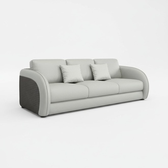 Ledersofa Sofagarnitur Polster Couchen Klassische Wohnzimmer Möbel