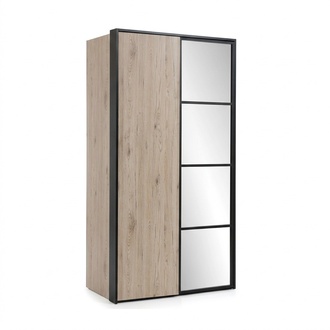 Loft Kleiderschrank Mehrzweckschrank Holz Schrank Schränke Möbel Braun