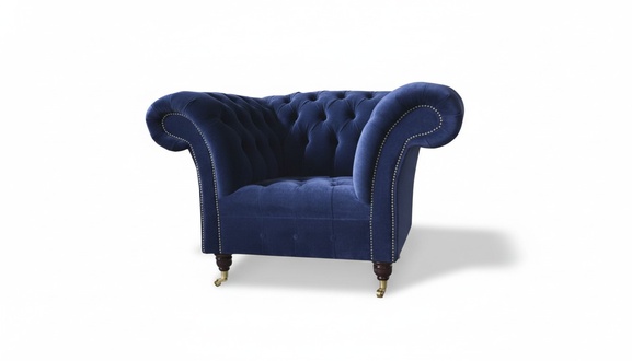 Lounge Club Sessel Couch Polster Couch 1 Sitzer Chesterfield Möbel Sofa