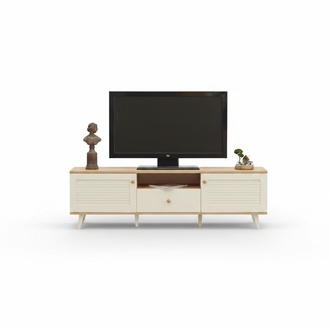 Lowboard Entertainment TV Tisch Medienkonsole Sideboard Mediencenter Konsole