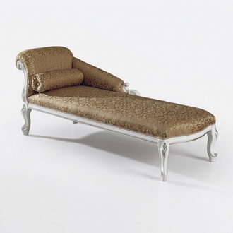 Luxuriöse Chaise Lounge Liege Chaise Lounge Chaiselongue Art déco Textil Komfort