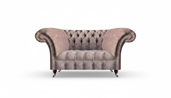 Luxuriöse Sofas Grau Textil Wohnzimmer Zweisitzer Sofa Couch Möbel