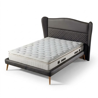 Luxuriöses Boxspringbett Elegantes Design für höchsten Komfort stilvolles Wohnen