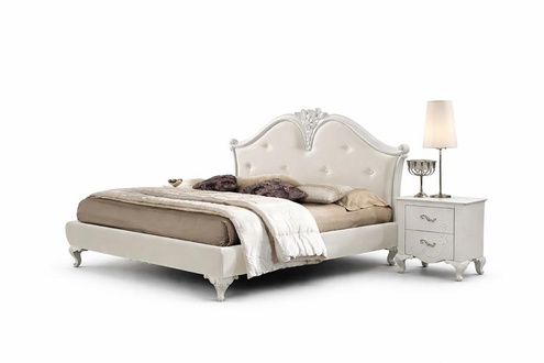 Luxus Bett Klassische Betten Bettgestelle Doppel Modern Doppelbett Modern Weiß