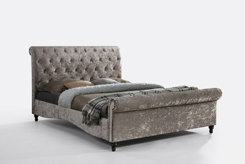 Luxus Chesterfield Knöpfe Betten Schlafzimmer Design Möbel Bett Doppel