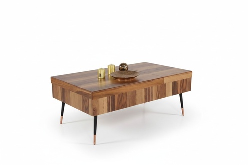 Luxus Couchtisch Braune Couchtische Wohnzimmer Holz Tisch Beistelltisch Sofa